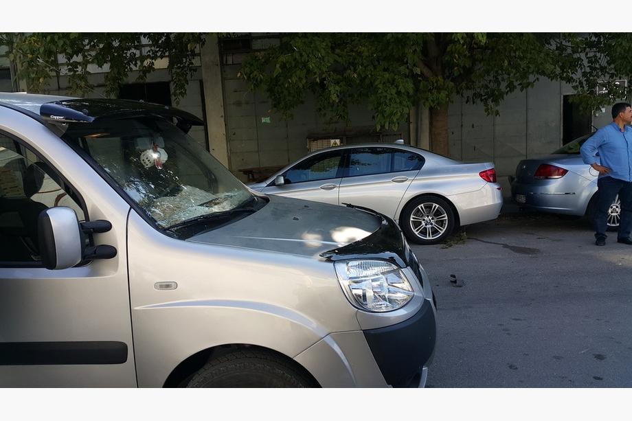 Fiat Doblo I 2001–2005 Voorruitvizier (zwart hoogglans, 5 mm) Foto 5