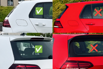 Volkswagen Golf 7/E-Golf 2012–2020 Meliset spoiler (voor Base HB, spuitklaar) foto 5