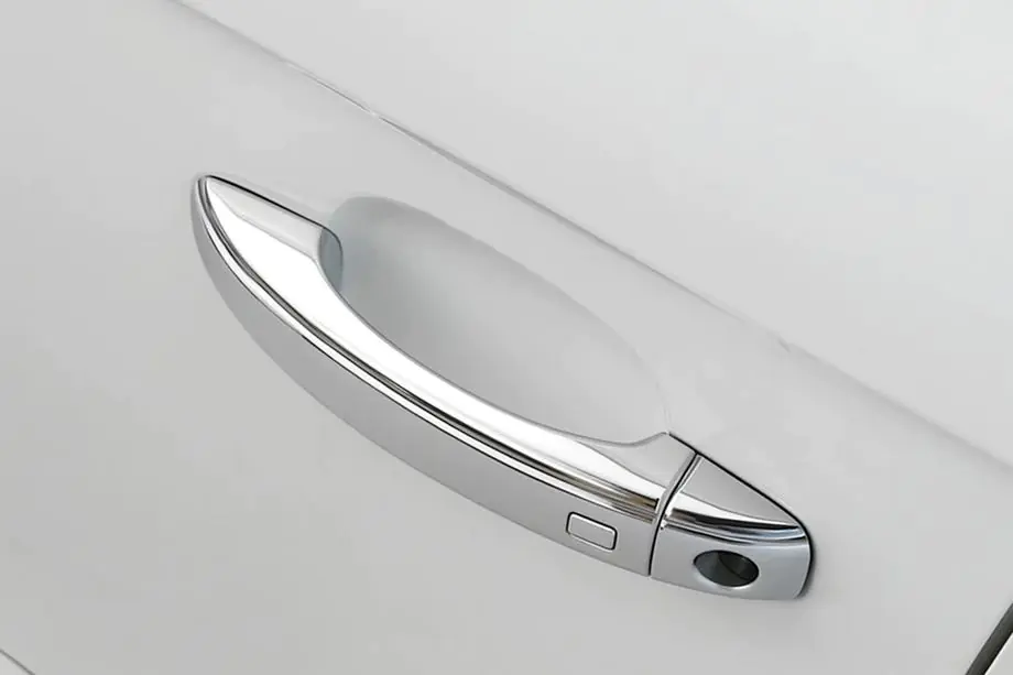 Audi A5 2007–2015 RVS deurgreep covers met knoppen (4 stuks) Image