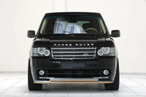 Range Rover III L322 2002–2012 Voorbeschermbeugel ST014 (RVS) foto 1