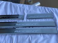 Hyundai Accent 2011–2017 Nataniko RVS dorpellijsten (set van 4) foto 2