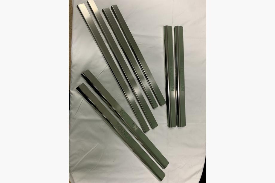 Volkswagen Touran 2003–2010 Nataniko RVS dorpellijsten (set van 4) Standaard - Lohmann-tape, 0,5 mm Foto 8