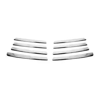 RVS sierlijsten voor grille Kosoyu kapot (8 stuks) foto 2