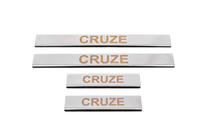 Chevrolet Cruze 2009–2015 Chroom instaplijsten V1 (4 stuks, Carmos) foto 2