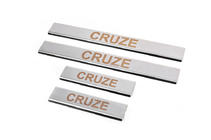 Chevrolet Cruze 2009–2015 Chroom instaplijsten V1 (4 stuks, Carmos) foto 1