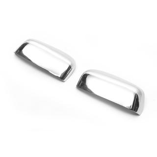 RVS spiegelkappen variant nr. 2 (set van 2 stuks) foto 4