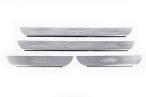 Kia Ceed 2007–2012 Carmos instaplijsten RVS (4 stuks) foto 2