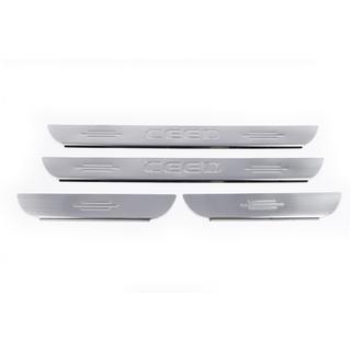 Carmos instaplijsten RVS (4 stuks) foto 2