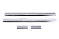 Nissan Micra K12 2003–2010 Carmos instaplijsten RVS (4 stuks) foto 2