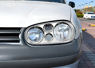 Volkswagen Golf 4 1997–2006 Koplampomlijsting V1 (2 st., kunststof) foto 1