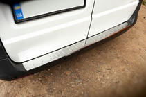 Mercedes Vito/V-klasse W447 2014– RVS sierlijst voor achterbumper Carmos (RVS) foto 2
