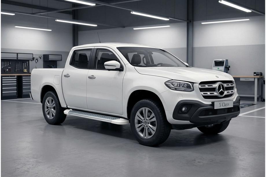 Mercedes X-klasse 2017–2020 Allmond White zijtreden (2 st., aluminium) Image