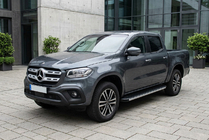 Mercedes X-klasse 2017–2020 Side steps Maya V1 (2 stuks, aluminium) foto 1
