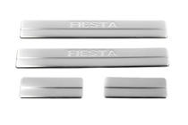 Ford Fiesta 2002–2008 OmsaLine dorpellijsten RVS (set van 4) foto 2