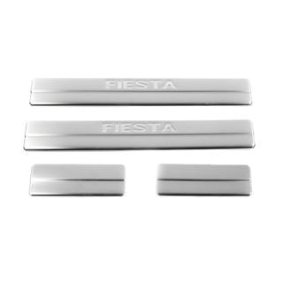 OmsaLine dorpellijsten RVS (set van 4) Ford Fiesta 2002–2008 foto 2