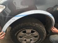 Mitsubishi L200 2006–2015 RVS wielkastlijsten (set van 4 stuks) foto 3
