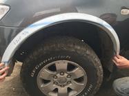 Mitsubishi L200 2006–2015 RVS wielkastlijsten (set van 4 stuks) foto 4