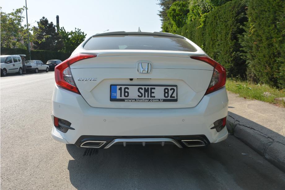 Honda Civic Sedan X 2016–2021 Anatomic spoiler (spuitklaar) Foto 5