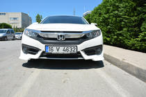 Honda Civic Sedan X 2016–2021 Hoekstukken voor de voorbumper (spuitklaar) foto 5