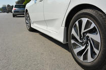 Honda Civic Sedan X 2016–2021 Zijskirts (spuitklaar) foto 2