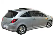 Opel Corsa D 2007–2014 2-deurs spoiler (spuitklaar) foto 1