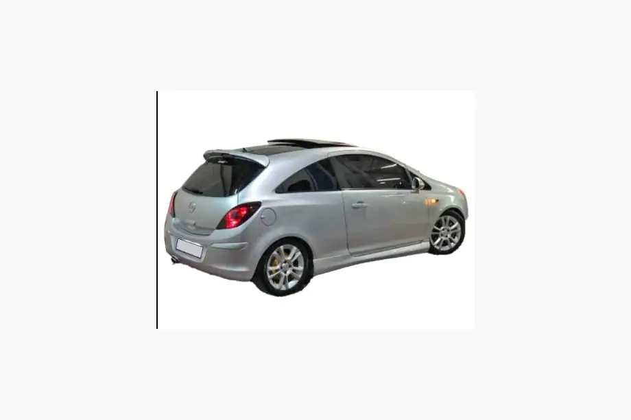 Opel Corsa D 2007–2014 2-deurs spoiler (spuitklaar) Image