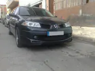 Renault Megane II 2004–2009 Voorbumper lip (front splitter) 2006-2009 (spuitklaar) foto 1