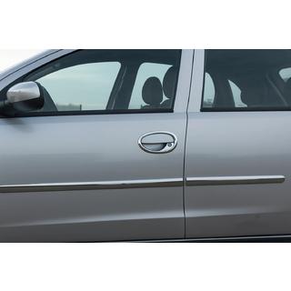 Chroom deurgreepomlijsting (set 4 stuks, RVS) foto 1