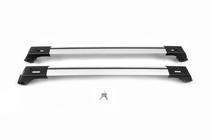 Renault Duster 2018–2024 Dwarsdragers voor dakrails Skybar V1 (2 stuks) Grijs foto 9