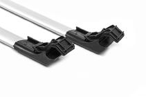 Renault Duster 2018–2024 Dwarsdragers voor dakrails Skybar V1 (2 stuks) Grijs foto 4