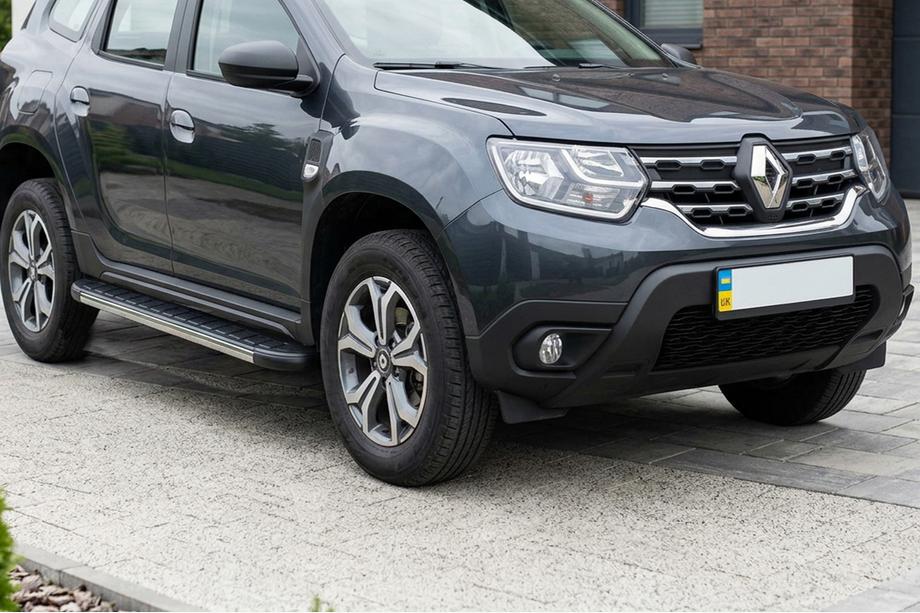 Renault Duster 2018–2024 Duru side steps (2 stuks, aluminium) Image