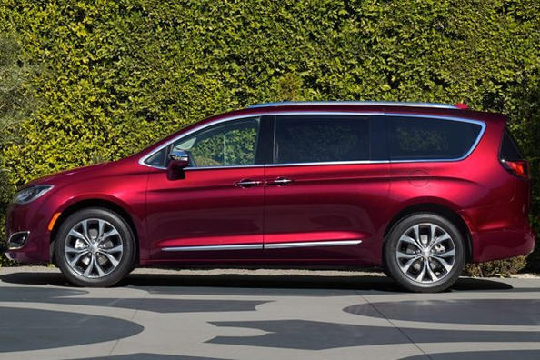 Review van de Chrysler Pacifica-minivan Foto 5
