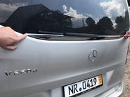 Mercedes Vito/V-klasse W447 2014– Sierlijst achterruit (kleine ruit) (RVS) Carmos - Turks staal foto 6