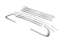 BMW X6 E71 2008–2014 Complete raamomlijsting set (10 st., RVS) foto 3