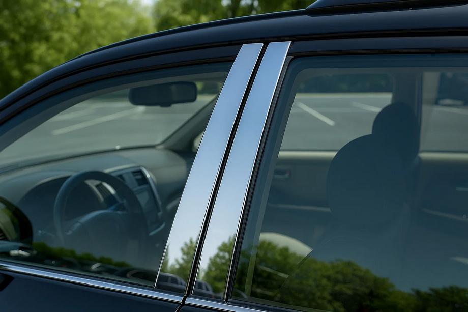 BMW X3 E83 2003–2010 RVS deurstijl sierlijsten Image