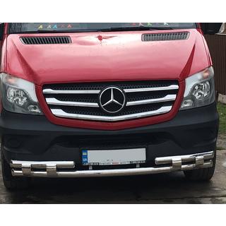 Shark voorste onderbuis (RVS) Mercedes Sprinter W906 2006–2018 foto 3