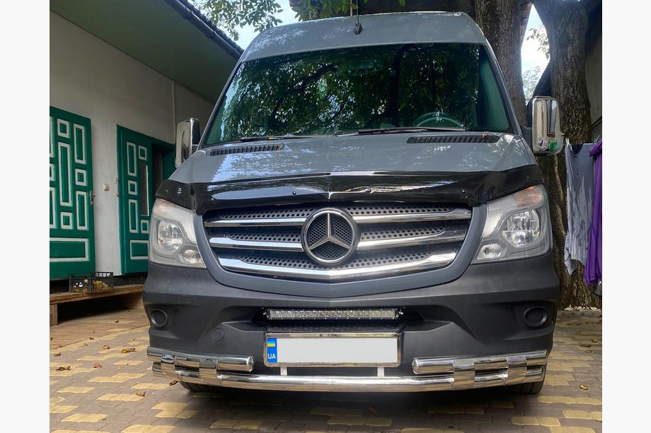 Mercedes Sprinter W906 2006–2018 Shark voorste onderbuis (RVS) 2006-2013 Image