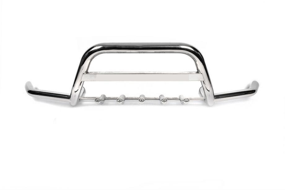 Renault Master 1998–2010 RVS voorbullbar met zijbeugels WT003 Image