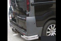 Renault Trafic 2001–2015 Achterhoeken AK003-Подвійний (RVS) foto 3