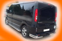 Renault Trafic 2001–2015 Achterhoeken AK003-Подвійний (RVS) foto 1