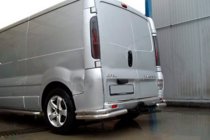 Renault Trafic 2001–2015 Achterhoeken AK003-Подвійний (RVS) foto 2