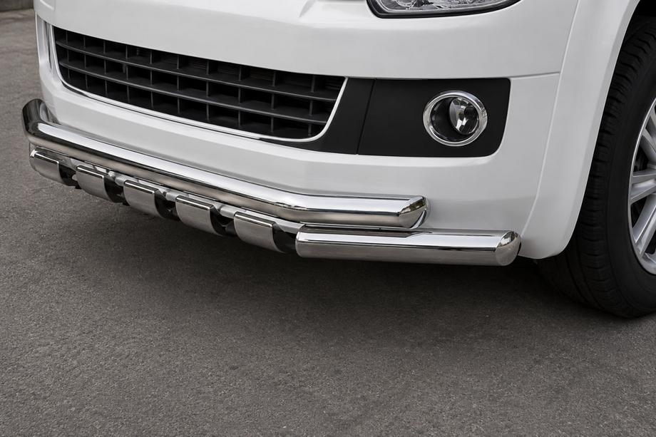 Volkswagen T5 Transporter 2003–2010 Voorste bullbar ST015 (RVS) Image