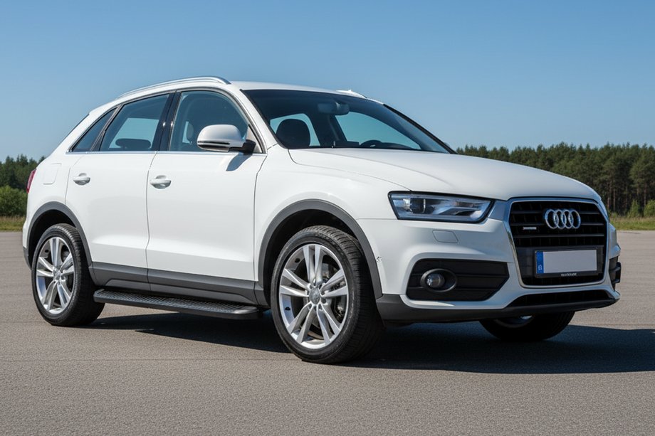 Audi Q3 2011–2019 Side steps Tayga Black (2 stuks, aluminium) Image