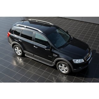 Tayga Black zijtreden (set van 2, aluminium) foto 1