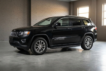 Jeep Grand Cherokee WK2 2010–2021 Side steps Tayga Black (2 stuks, aluminium) foto 1