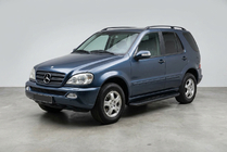 Mercedes ML W163 1997–2005 Side steps Tayga Black (2 stuks, aluminium) foto 1