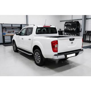 Side steps Tayga Grey (2 st., aluminium) Nissan Navara/NP300 2016– foto 1