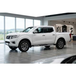 Tayga V2 side steps (2 stuks, aluminium) Nissan Navara/NP300 2016– foto 1