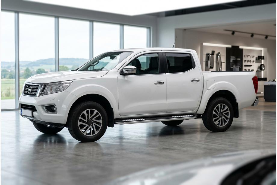 Nissan Navara/NP300 2016– Tayga V2 side steps (2 stuks, aluminium) Image