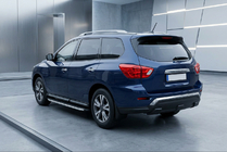 Nissan Pathfinder R52 2012–2021 Fullmond side steps (set van 2, aluminium) foto 1